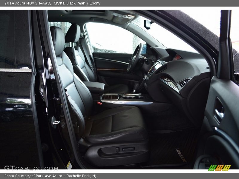 Crystal Black Pearl / Ebony 2014 Acura MDX SH-AWD