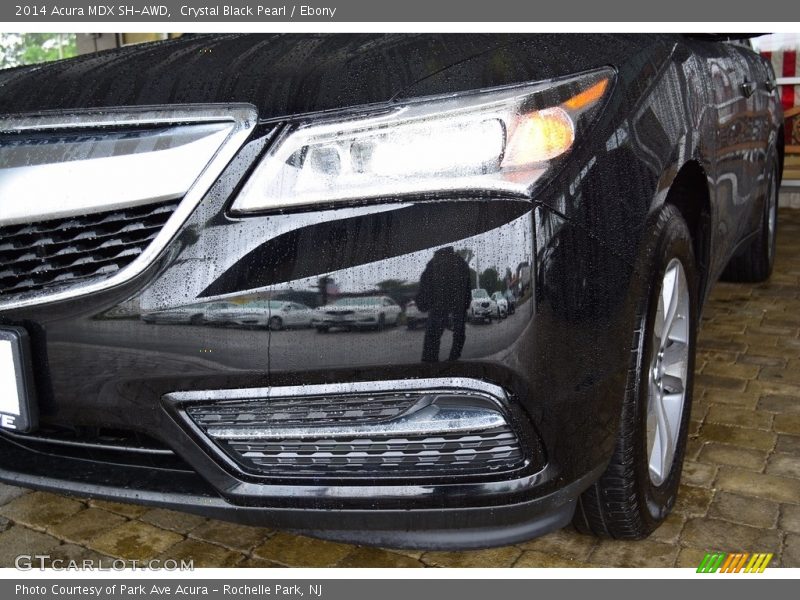 Crystal Black Pearl / Ebony 2014 Acura MDX SH-AWD