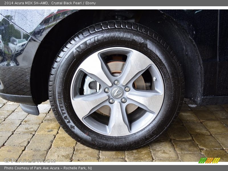 Crystal Black Pearl / Ebony 2014 Acura MDX SH-AWD