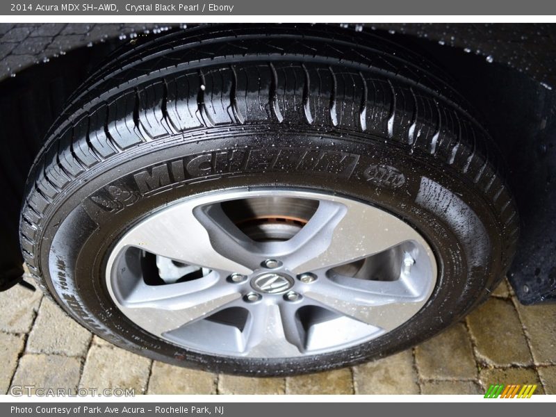 Crystal Black Pearl / Ebony 2014 Acura MDX SH-AWD