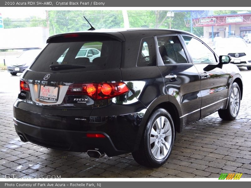 Crystal Black Pearl / Ebony 2010 Acura RDX SH-AWD