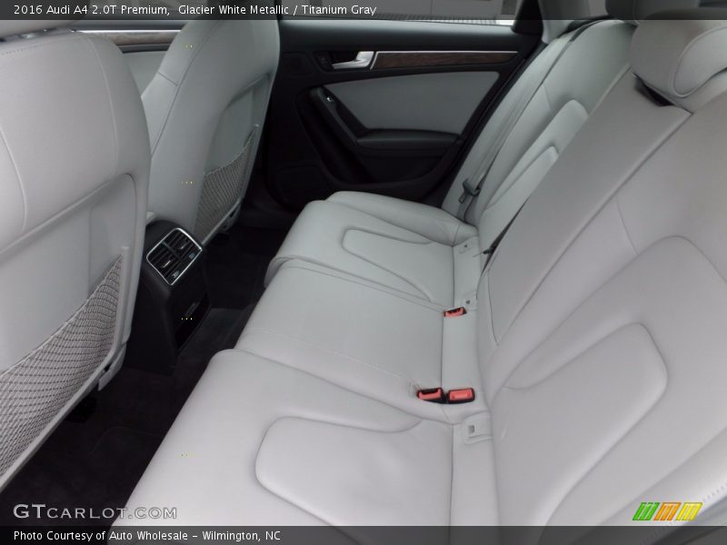 Glacier White Metallic / Titanium Gray 2016 Audi A4 2.0T Premium