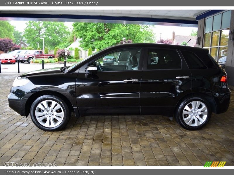 Crystal Black Pearl / Ebony 2010 Acura RDX SH-AWD