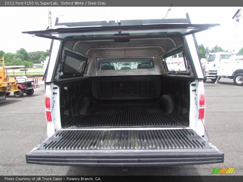 Oxford White / Steel Gray 2011 Ford F150 XL SuperCab