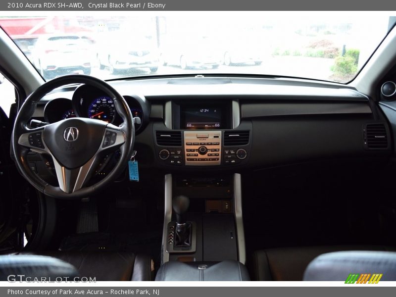 Crystal Black Pearl / Ebony 2010 Acura RDX SH-AWD