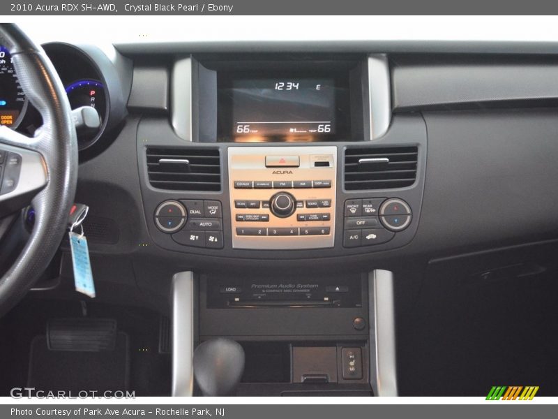 Crystal Black Pearl / Ebony 2010 Acura RDX SH-AWD