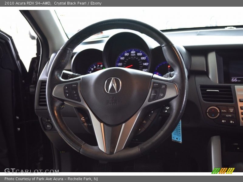Crystal Black Pearl / Ebony 2010 Acura RDX SH-AWD