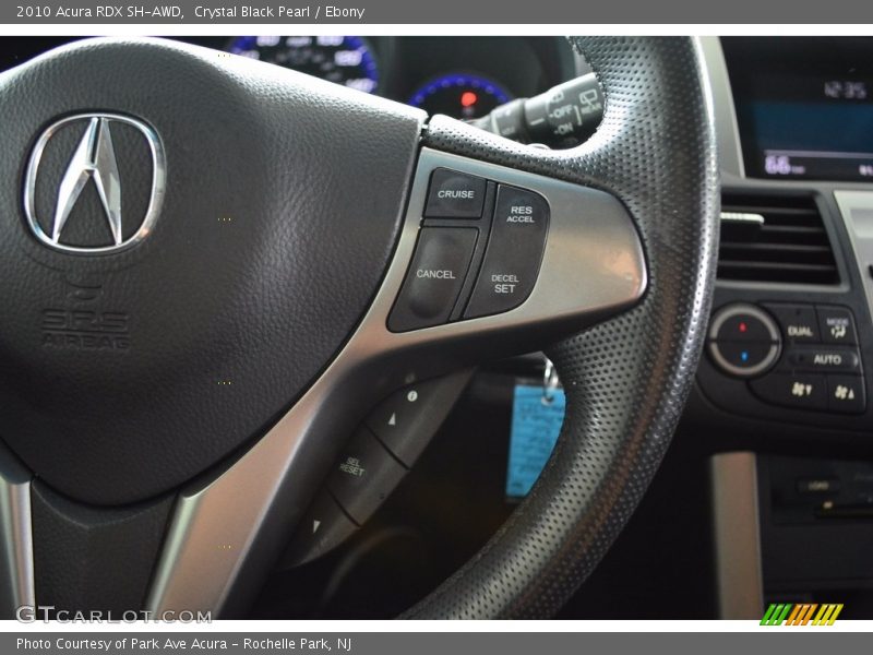 Crystal Black Pearl / Ebony 2010 Acura RDX SH-AWD