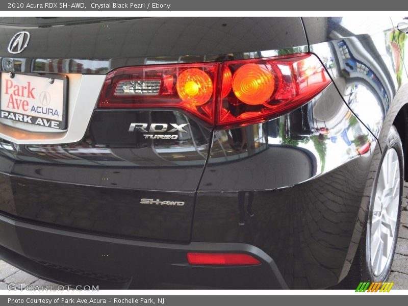 Crystal Black Pearl / Ebony 2010 Acura RDX SH-AWD