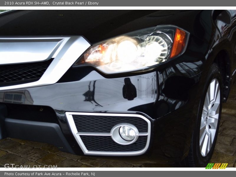 Crystal Black Pearl / Ebony 2010 Acura RDX SH-AWD