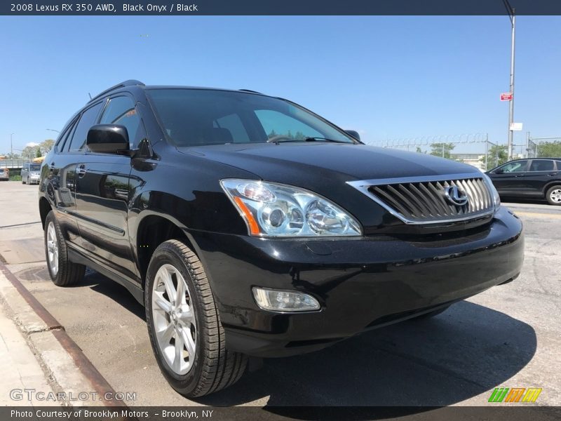 Black Onyx / Black 2008 Lexus RX 350 AWD