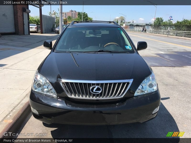 Black Onyx / Black 2008 Lexus RX 350 AWD