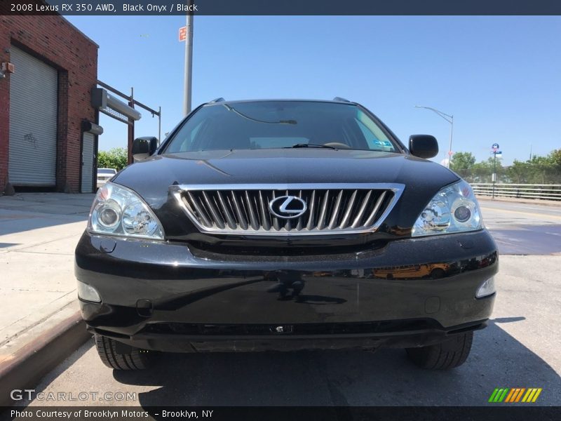 Black Onyx / Black 2008 Lexus RX 350 AWD