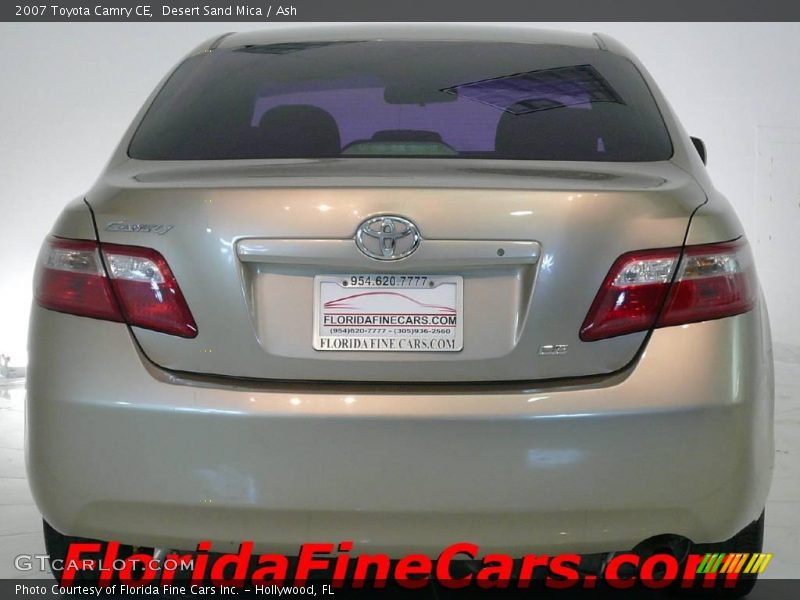 Desert Sand Mica / Ash 2007 Toyota Camry CE