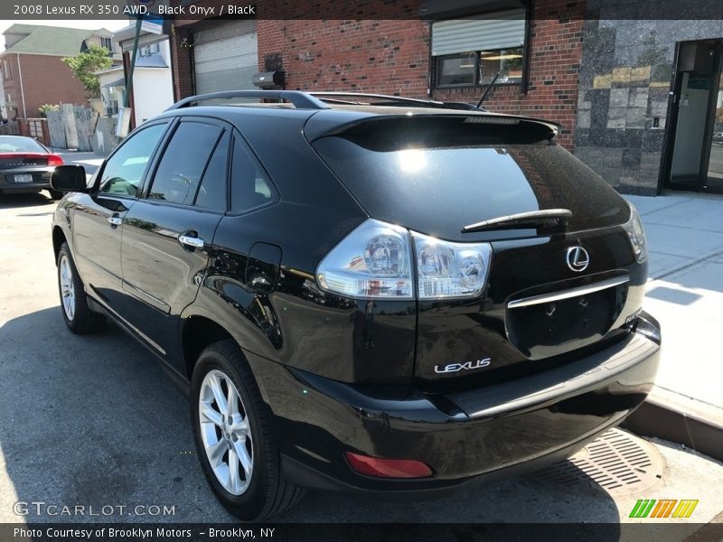 Black Onyx / Black 2008 Lexus RX 350 AWD