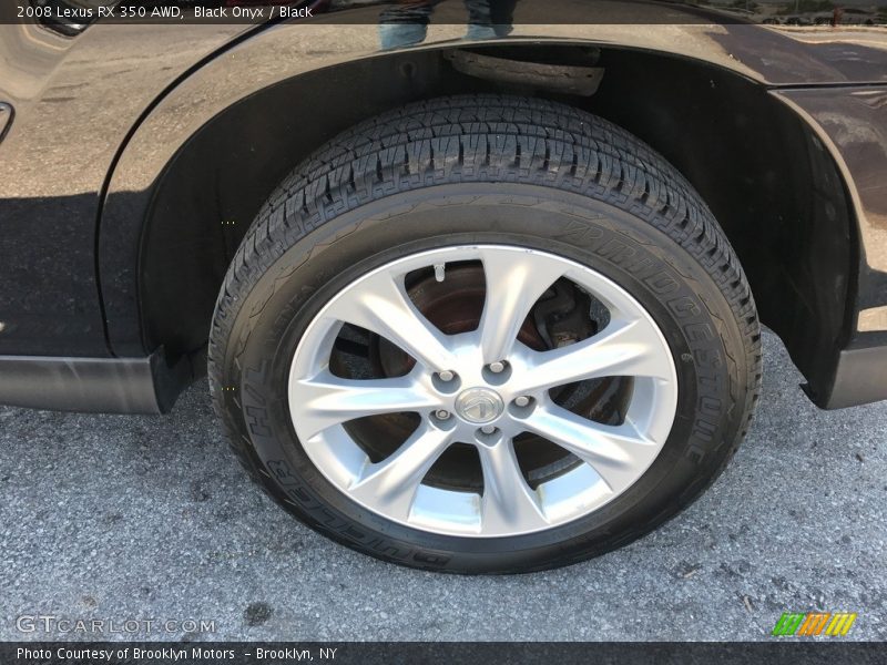 Black Onyx / Black 2008 Lexus RX 350 AWD