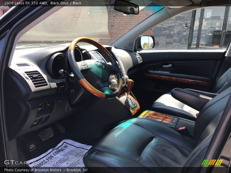 Black Onyx / Black 2008 Lexus RX 350 AWD