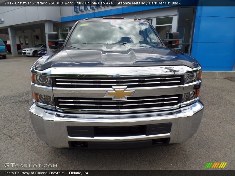 Graphite Metallic / Dark Ash/Jet Black 2017 Chevrolet Silverado 2500HD Work Truck Double Cab 4x4