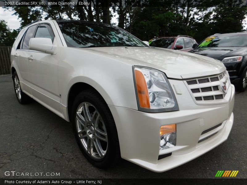 White Diamond / Ebony 2007 Cadillac SRX V6