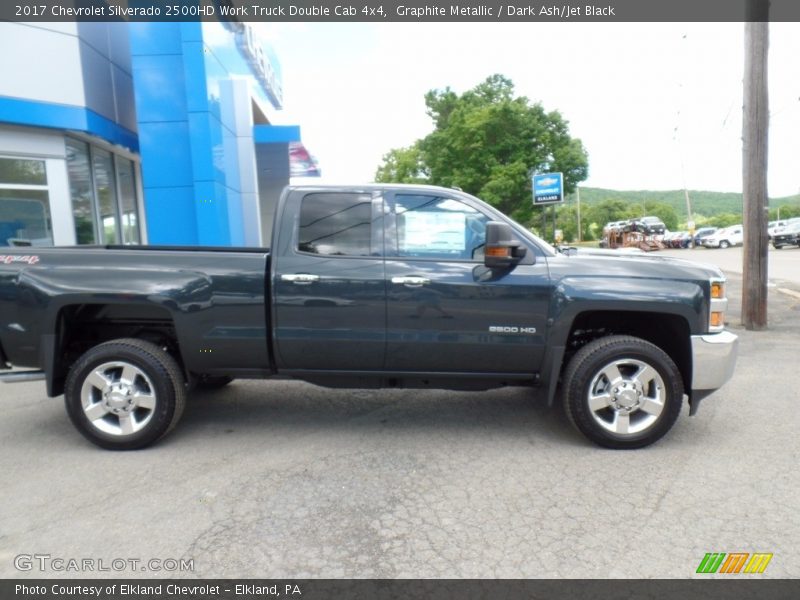 Graphite Metallic / Dark Ash/Jet Black 2017 Chevrolet Silverado 2500HD Work Truck Double Cab 4x4