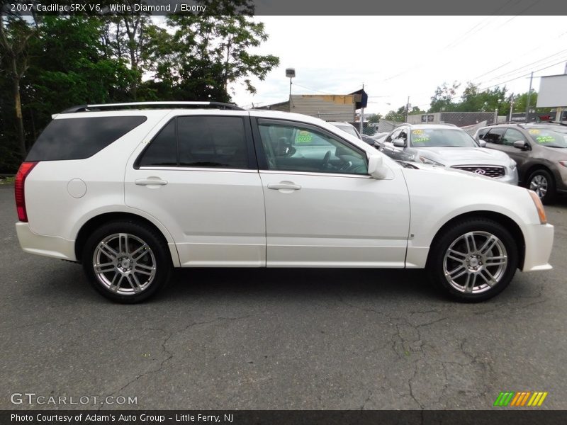 White Diamond / Ebony 2007 Cadillac SRX V6