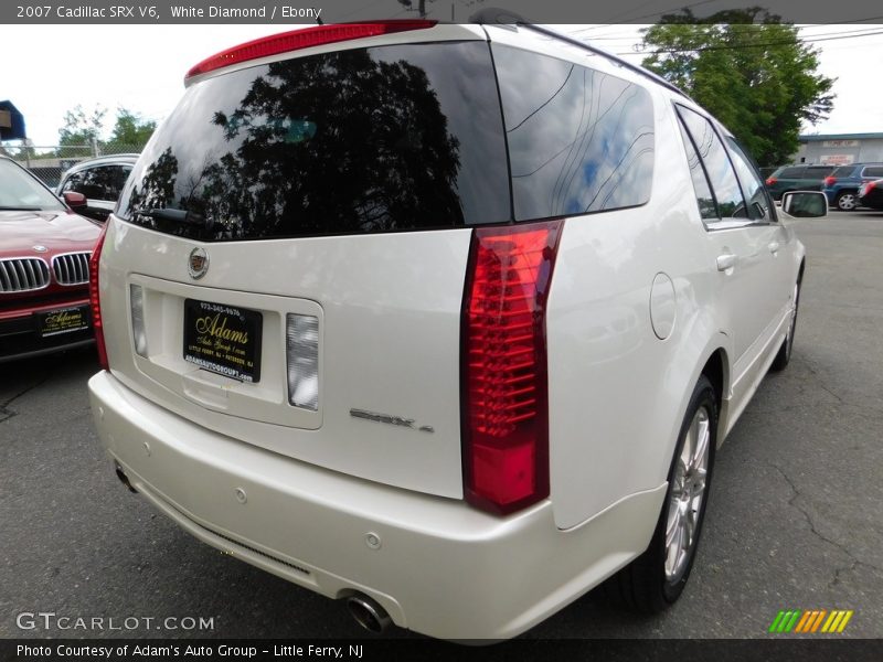 White Diamond / Ebony 2007 Cadillac SRX V6