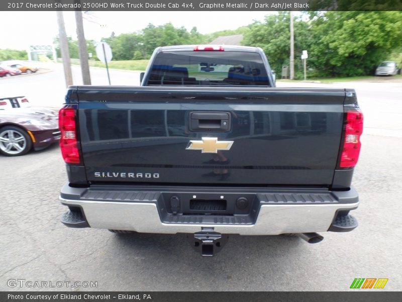 Graphite Metallic / Dark Ash/Jet Black 2017 Chevrolet Silverado 2500HD Work Truck Double Cab 4x4