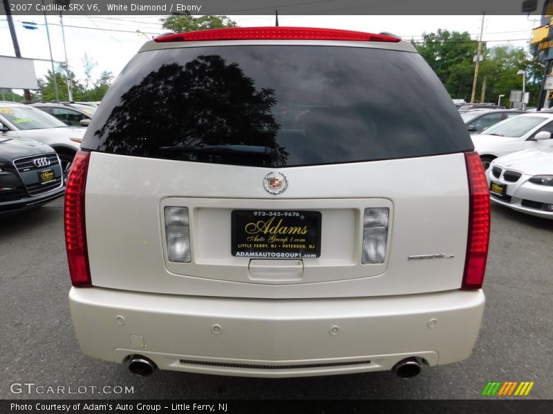 White Diamond / Ebony 2007 Cadillac SRX V6