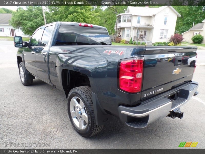 Graphite Metallic / Dark Ash/Jet Black 2017 Chevrolet Silverado 2500HD Work Truck Double Cab 4x4