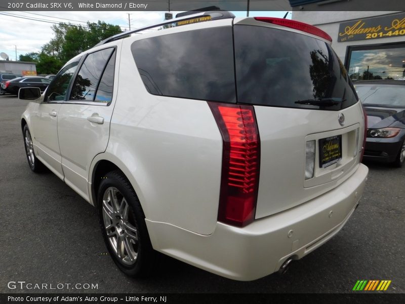 White Diamond / Ebony 2007 Cadillac SRX V6