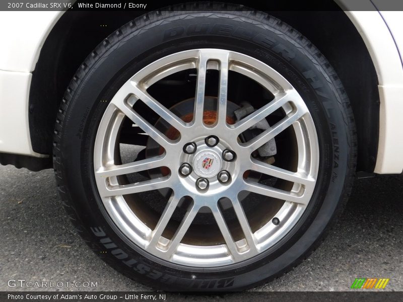 White Diamond / Ebony 2007 Cadillac SRX V6