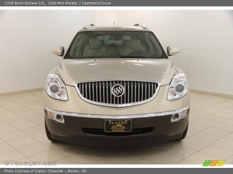 Gold Mist Metallic / Cashmere/Cocoa 2008 Buick Enclave CXL