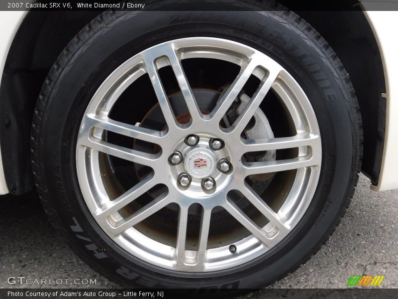White Diamond / Ebony 2007 Cadillac SRX V6