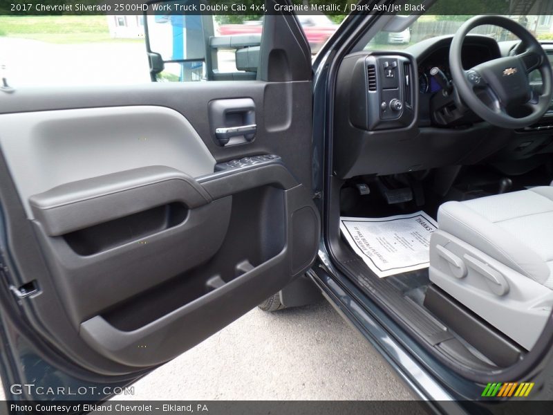 Graphite Metallic / Dark Ash/Jet Black 2017 Chevrolet Silverado 2500HD Work Truck Double Cab 4x4