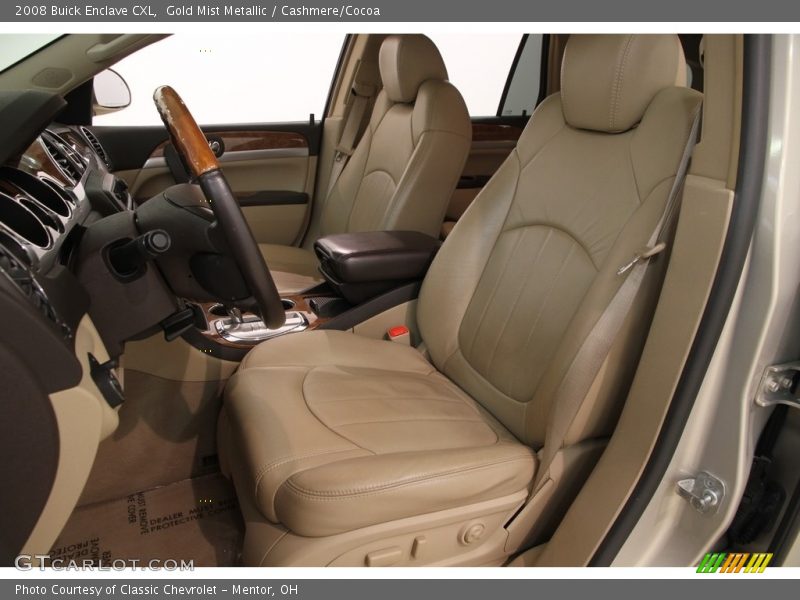 Gold Mist Metallic / Cashmere/Cocoa 2008 Buick Enclave CXL
