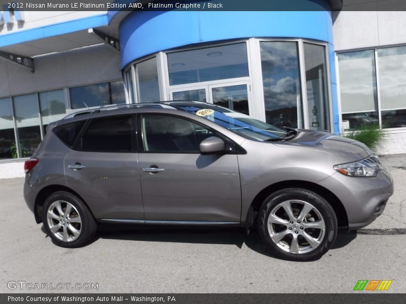 Platinum Graphite / Black 2012 Nissan Murano LE Platinum Edition AWD