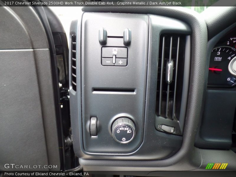 Graphite Metallic / Dark Ash/Jet Black 2017 Chevrolet Silverado 2500HD Work Truck Double Cab 4x4