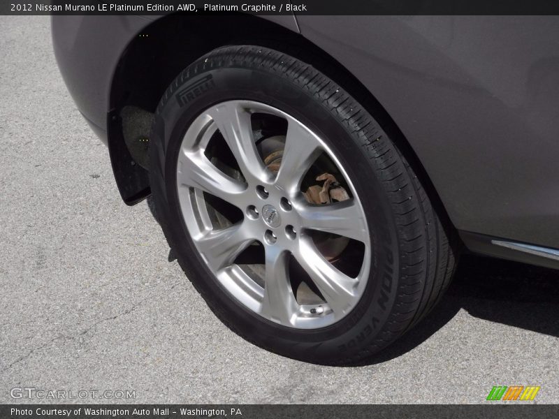 Platinum Graphite / Black 2012 Nissan Murano LE Platinum Edition AWD