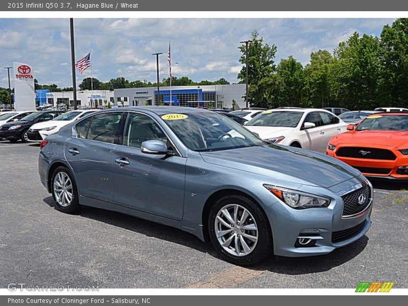 Hagane Blue / Wheat 2015 Infiniti Q50 3.7
