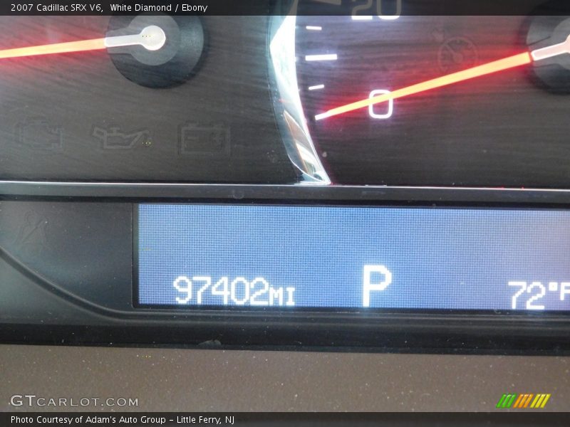 White Diamond / Ebony 2007 Cadillac SRX V6