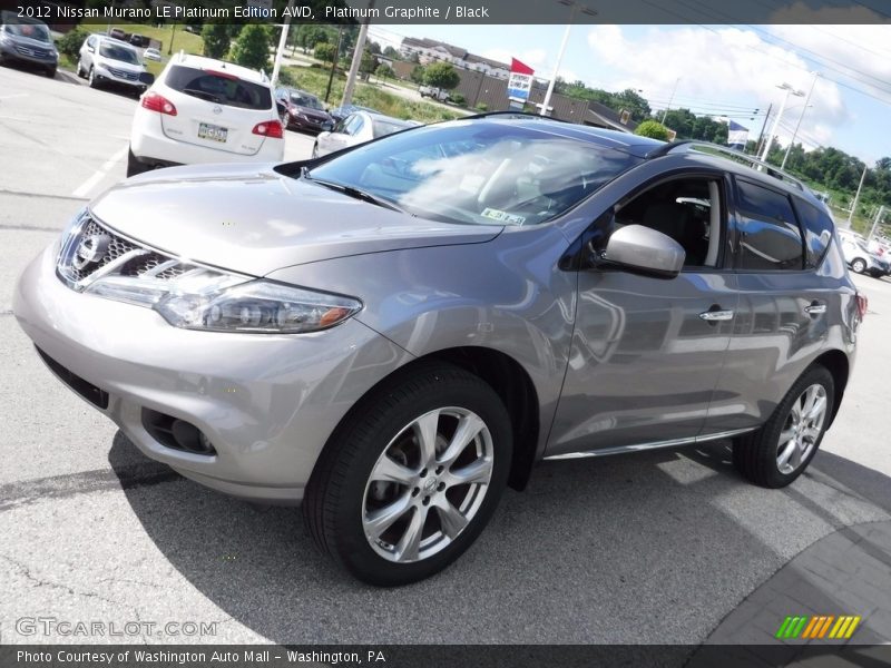Platinum Graphite / Black 2012 Nissan Murano LE Platinum Edition AWD