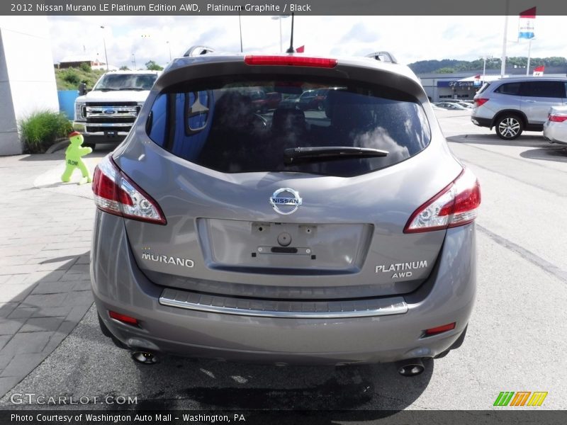 Platinum Graphite / Black 2012 Nissan Murano LE Platinum Edition AWD