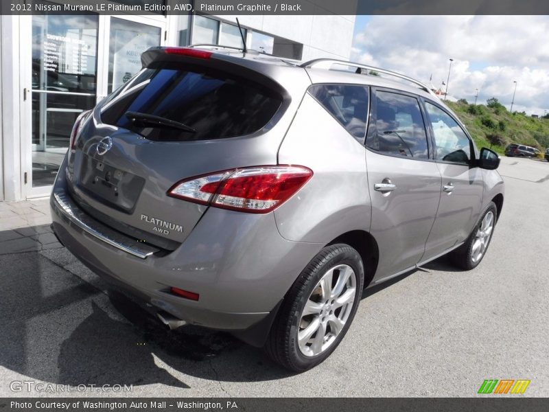 Platinum Graphite / Black 2012 Nissan Murano LE Platinum Edition AWD