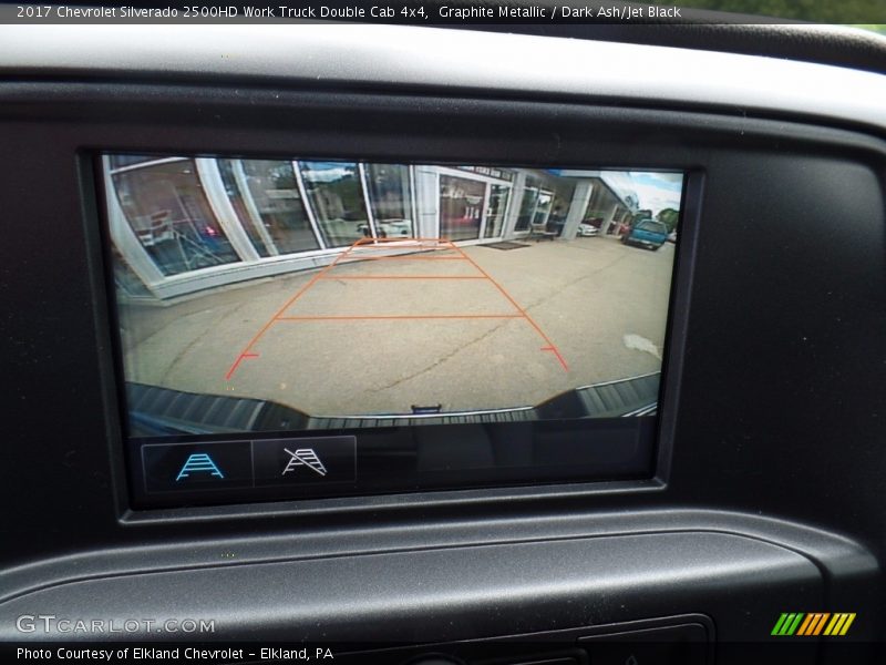 Graphite Metallic / Dark Ash/Jet Black 2017 Chevrolet Silverado 2500HD Work Truck Double Cab 4x4