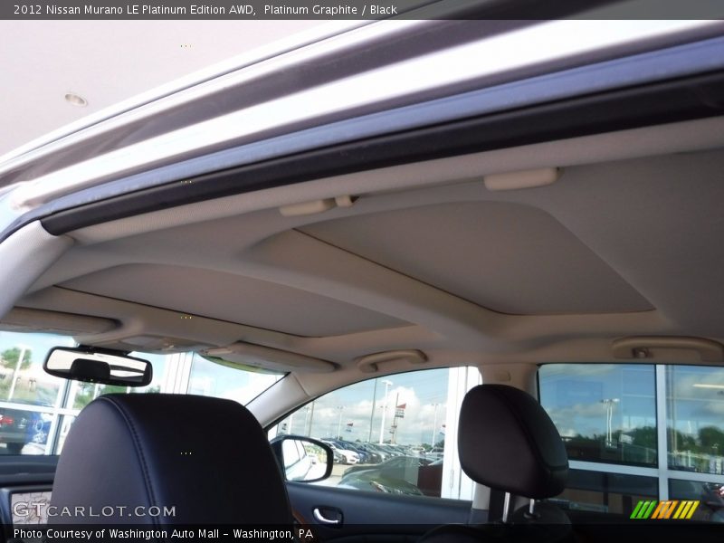 Platinum Graphite / Black 2012 Nissan Murano LE Platinum Edition AWD