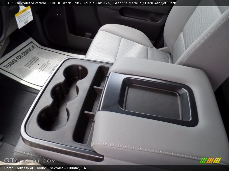 Graphite Metallic / Dark Ash/Jet Black 2017 Chevrolet Silverado 2500HD Work Truck Double Cab 4x4