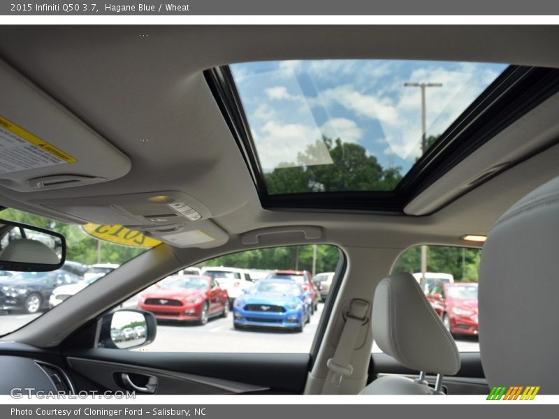 Hagane Blue / Wheat 2015 Infiniti Q50 3.7