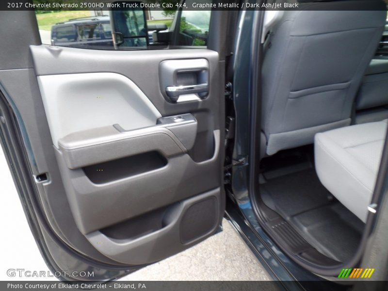 Graphite Metallic / Dark Ash/Jet Black 2017 Chevrolet Silverado 2500HD Work Truck Double Cab 4x4