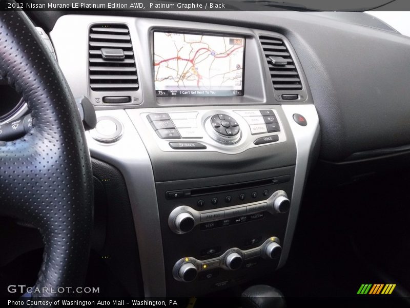 Platinum Graphite / Black 2012 Nissan Murano LE Platinum Edition AWD