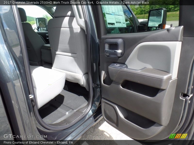 Graphite Metallic / Dark Ash/Jet Black 2017 Chevrolet Silverado 2500HD Work Truck Double Cab 4x4